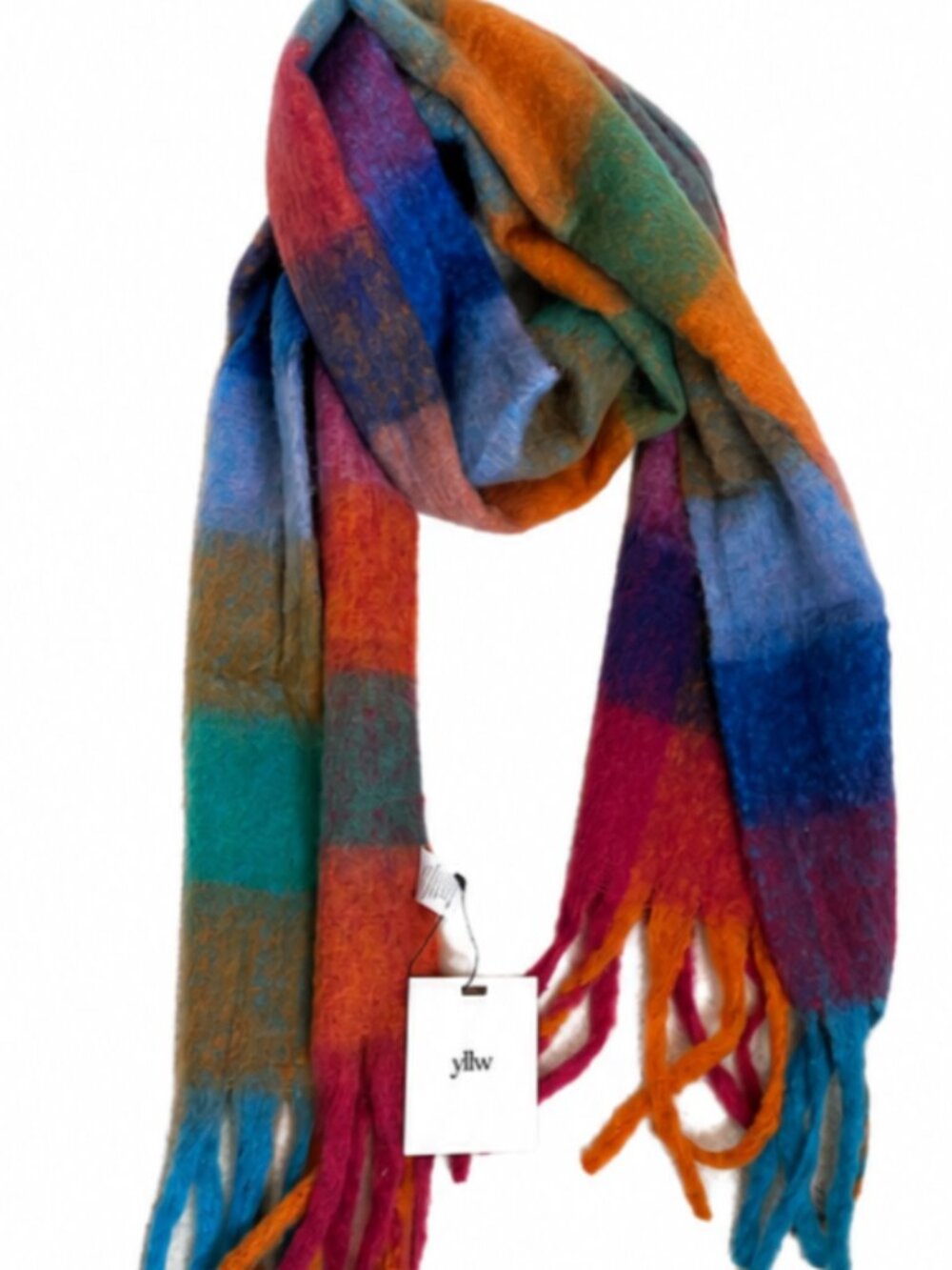 YLLW Leah Oversized Blanket Scarf